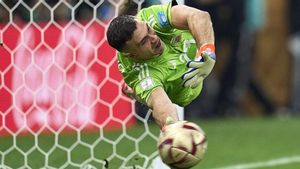 Emery Bakal Tegur Martinez Soal Selebrasi Kontroversial di Piala Dunia 2022