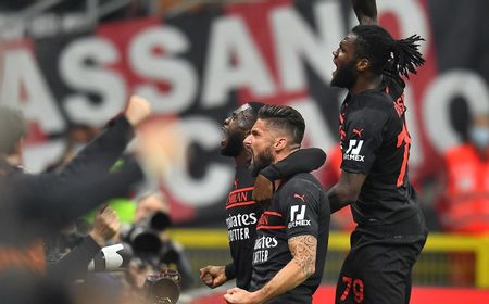 Milan Vs Torino: Gol Tunggal Giroud Bawa Milan Naik ke Puncak