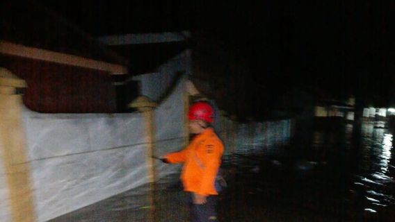 Floods Hit A Number Of Villages In Probolinggo