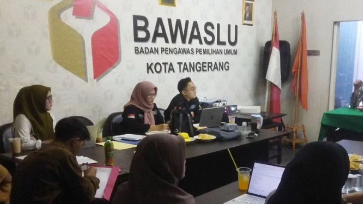 Tangerang Bawaslu Finds 4 ASNs Participate In The Declaration Of One Of The Paslons