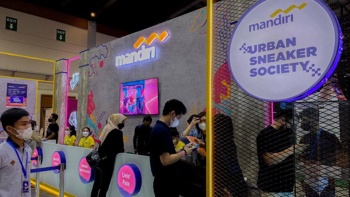Spread Promo At Urban Sneaker Society 2021, Bank Mandiri Targets IDR 15 Billion Transactions