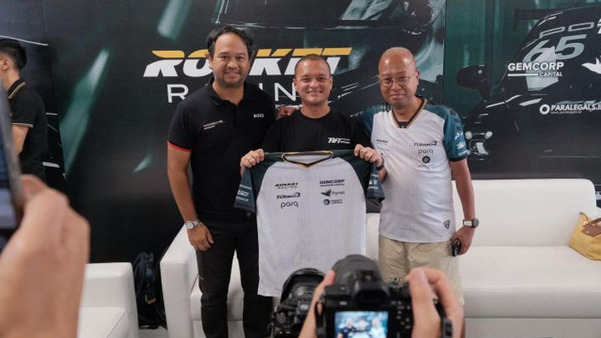 Hadapi Kompetisi Asia, Tim Rocket Racing Bali Rekrut Rizal Sungkar