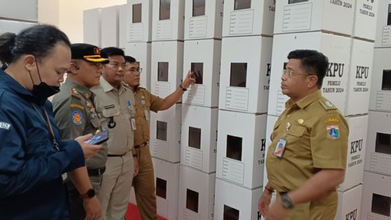 Central Jakarta KPU Returns 10 Voice Boxes Damaged Due To Bribery