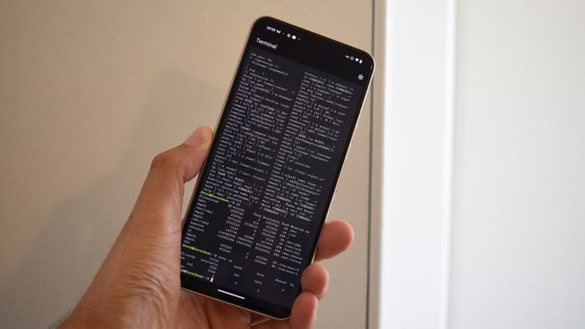 How to access android files from the new terminal linux app