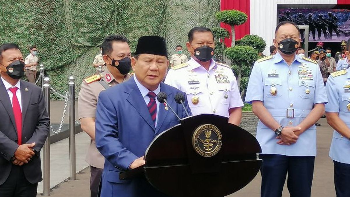 Le Ministre De La Défense Prabowo A Enfin Ouvert Sa Voix Sur L’affaire Du Satellite Orbit Slot, Demandez à Bpkp De Mener Un Audit