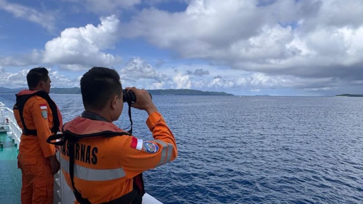 Diduga Jatuh dari Kapal di Perairan Tagulandang-Biaro, Seorang Penumpang KM Barcelona III Dicari Tim SAR