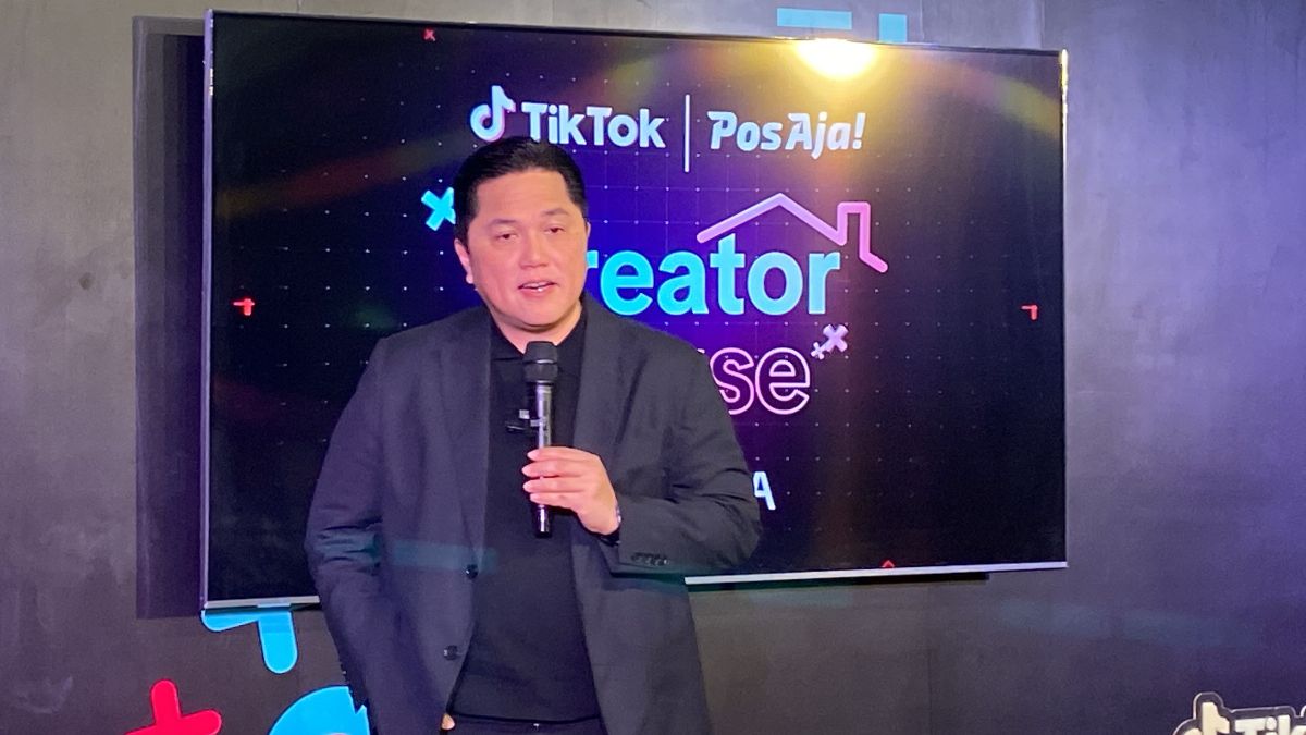 Erick Thohir Minta Bos TikTok Tambah Investasi di Indonesia