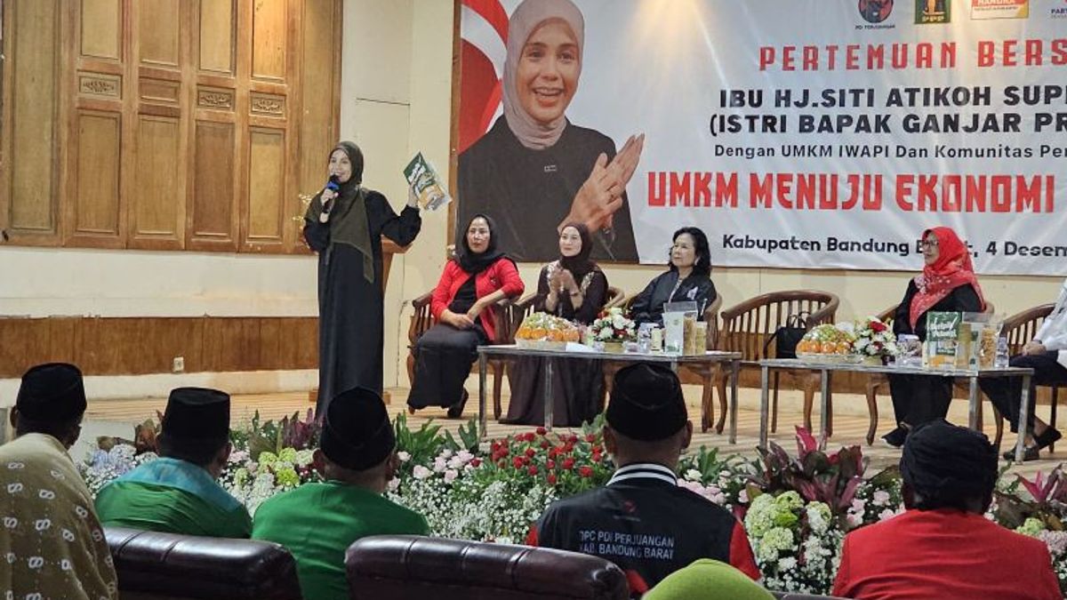 Siti Atikoh Ganjar: Leaders Have Strong Families, Must Be Happy Residents