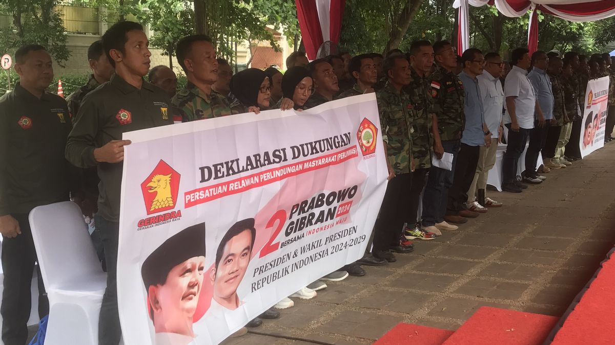 Perlinmas Déclaration de soutien pour Prabowo Président, TKN: Ne prenez pas deux tours