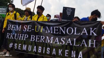 سوف تفعل BEM SE UI هذا إذا لم يفتح Jokowi ومجلس النواب مسودة جديدة ل RKUHP