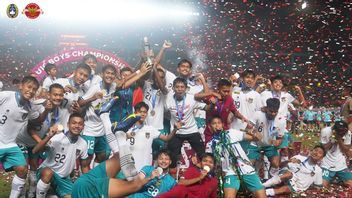AFFカップ優勝のインドネシアU-16代表が5億ルピアのボーナスを獲得し、海外でTCを行うチャンス