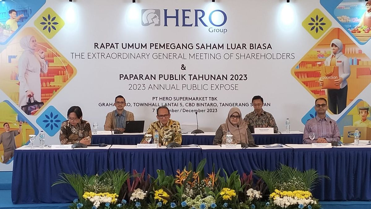 Hero Supermarket Raup Pendapatan Rp3,8 Triliun di Kuartal III 2023
