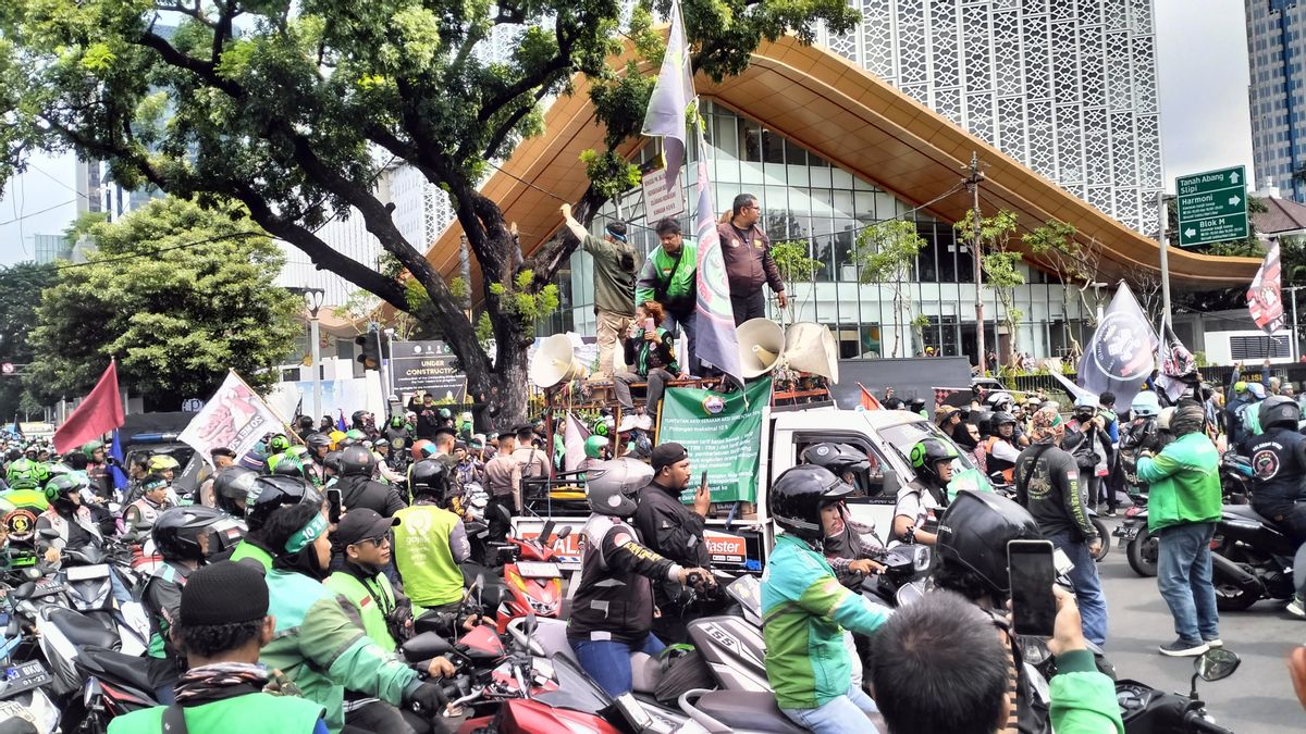 Demo Ojol Tuntut Komisi 10 Persen dan Pegawai Tetap, Asosiasi: Harus Berpijak Realitas Ekonomi