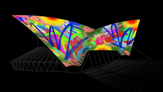 Apple invites young artists to project iPad works at the Sydney Opera House