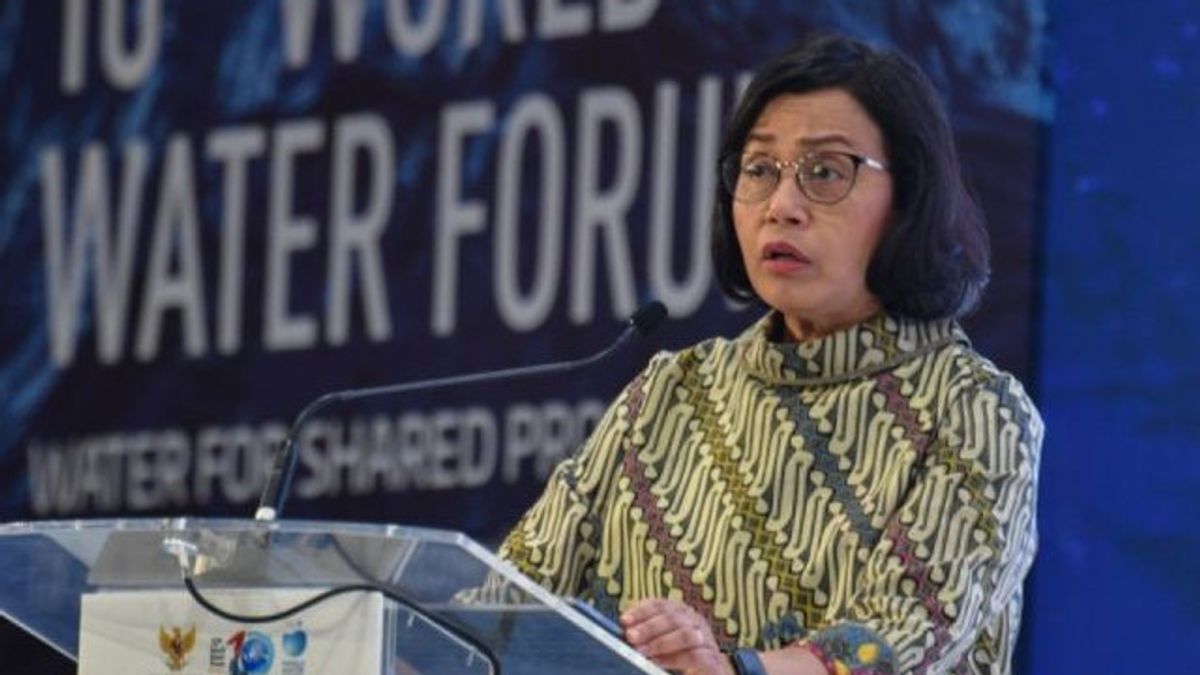 Speaking At WWF Bali 2024, Minister Of Finance Sri Mulyani Will Give Incentives For Healthy PDAM