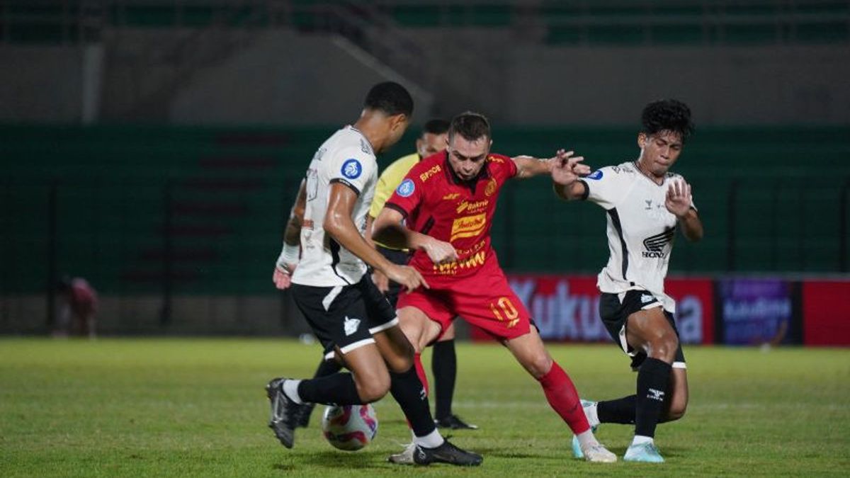 Résultat de la Liga 1 2024/2025: Le but de Gajos apporte Persija Imbangi PSM Makassar 1-1