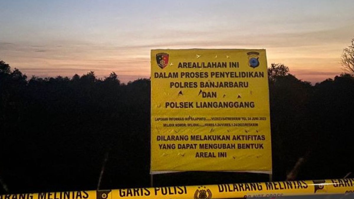 Banjarbaru Police Chief Affirms Forest And Land Fires In Liang Anggang Are Legal Cases