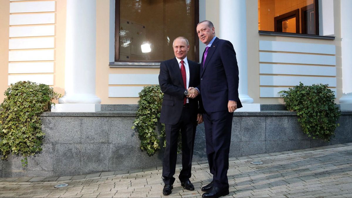 電話で会談、プーチン大統領とエルドアン大統領が関係改善とウクライナ戦争の終結について話し合う