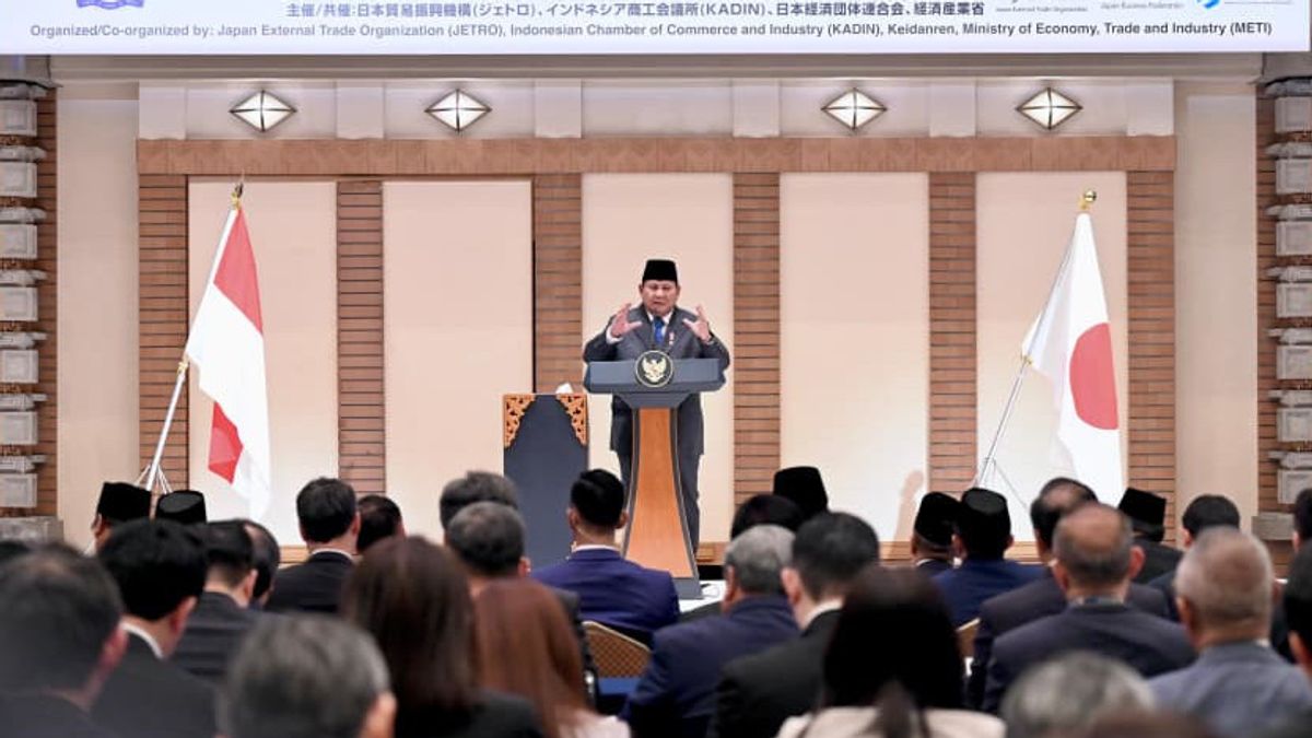 Prabowo Ajak Pengusaha Jepang Investasi di Indonesia: Filosofi Kami Seribu Teman Terlalu Sedikit