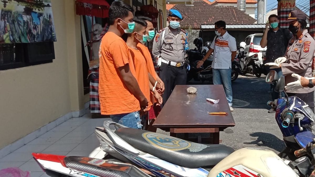 Annoyed At Being Reprimanded For Brong's Exhaust, Three People Gang Up On The Victim In North Kuta, Broken Finger