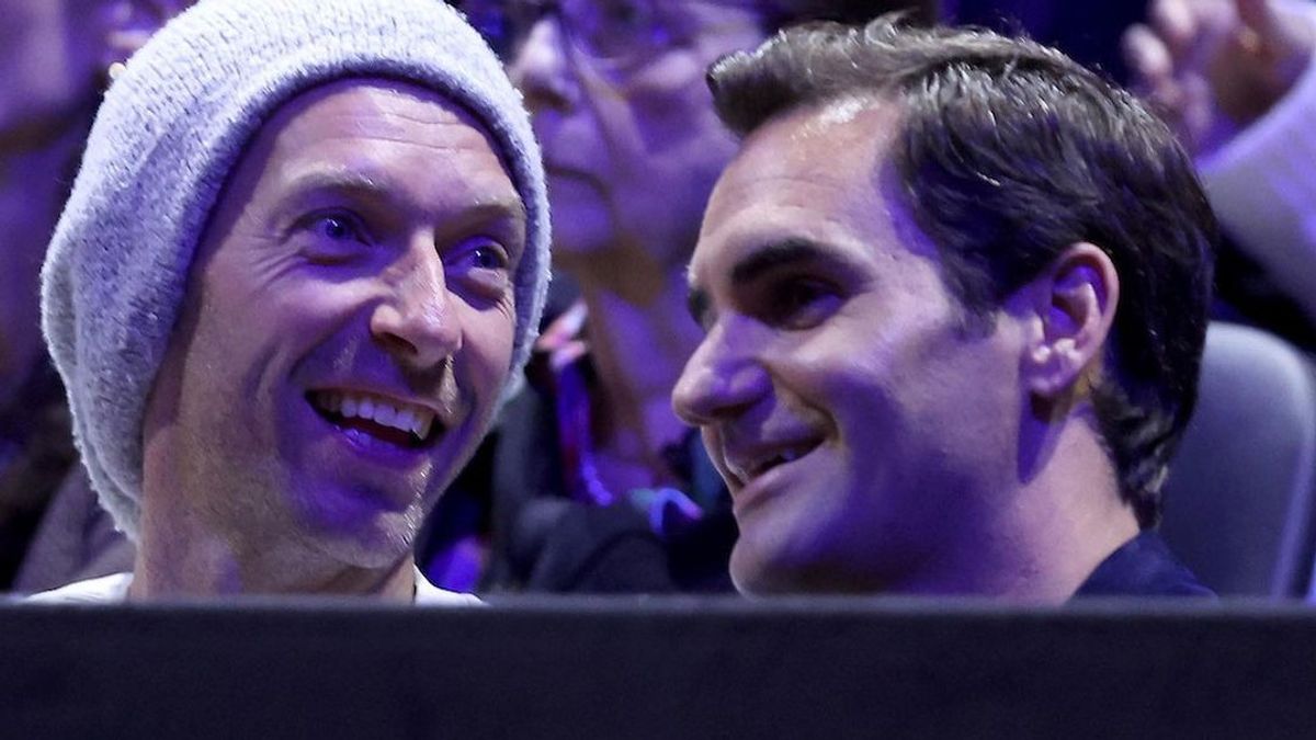 Bagikan Teaser, Roger Federer Minta Maaf Tak Bisa Rekaman Bareng Coldplay