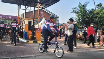 Dua Tahun Terhenti Akibat COVID-19, Kemenkumham Banten Gelar Kembali Gowes Sehat di Tangerang