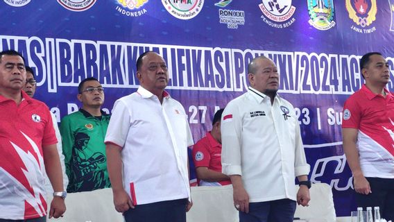 Ketum KONI Pusat Berharap PON XXI Hasilkan Atlet-atlet Berprestasi Internasional