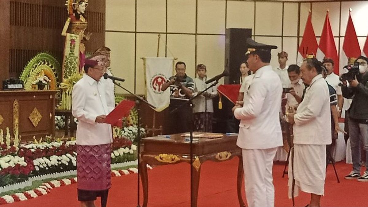 كوستر يفتتح رئيس BKD Bali ليكون القائم بأعمال الوصي على Buleleng: لا تملك ترخيص Sogok-Menyogok Urus