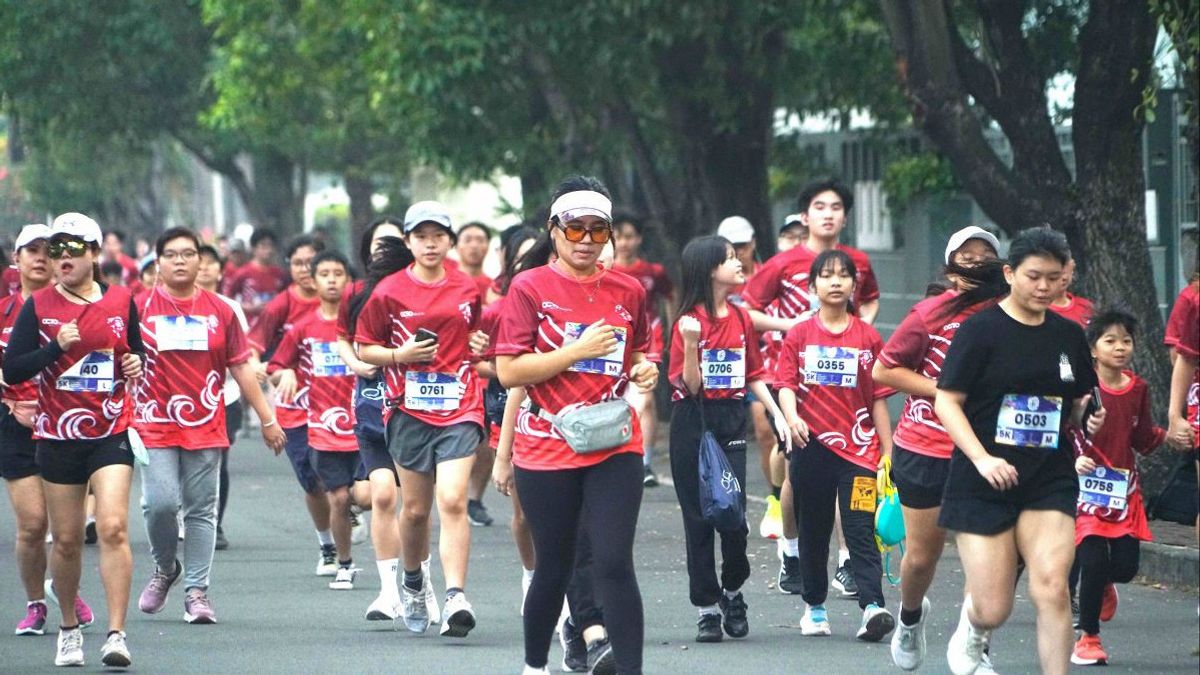 Galakkan Kepedulian Sosial, SKIPI Water Run 2024 5K Diikuti Seribu Peserta