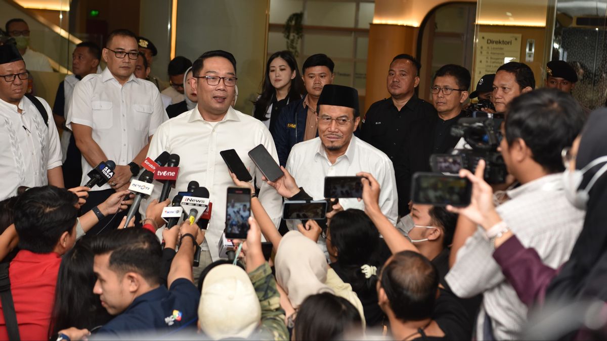 Ridwan Kamil-Suswono Rampung Undergoes Health Checks, Had Checked Syaraf's Response