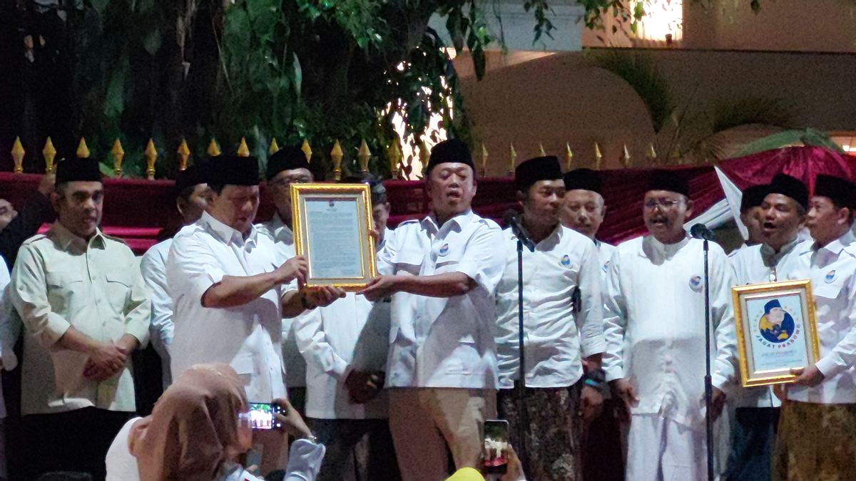 Prabowo: I Waqf The Remaining Life For Indonesia