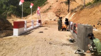 TNI Rampungkan Jembatan Beton di Tapanuli Tengah Pulihkan Akses Warga