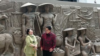 Didampingi Erick Thohir, Megawati Keliling Sarinah dan Sempat Lihat Relief 'Tersembunyi'
