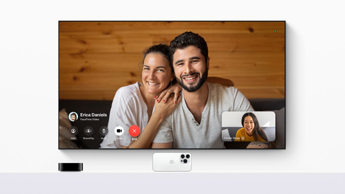 Apple Menghadirkan Kemampuan Melakukan <i>FaceTime</i> di Apple TV