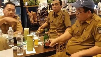 L’ASN En Uniforme à Makassar Inspectée Par BKD, Avouant Boire De L’alcool Bintang Zero