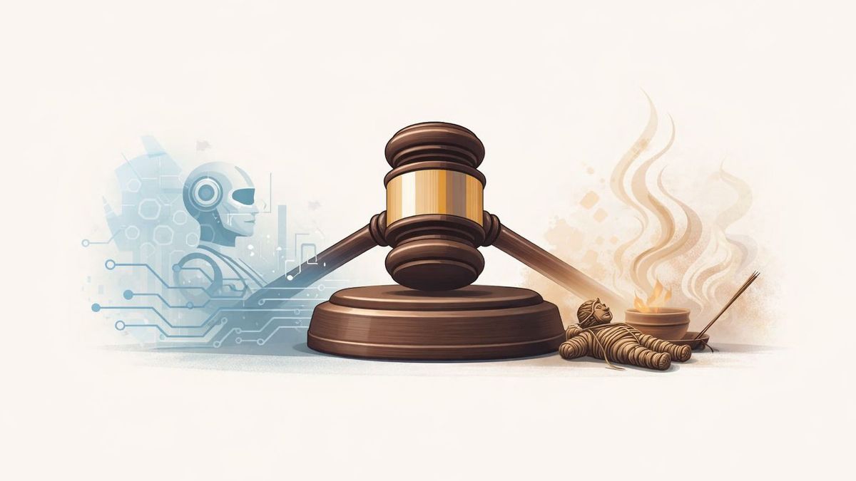 少しLaen、世界がAIを管理しているとき、インドネシアは実際には呪文を証明します