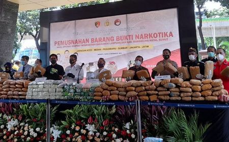 Bersabar 2 Pekan, Mabes Polri Akhirnya Ciduk 5 Pengedar Narkoba yang Dikendalikan WN Malaysia