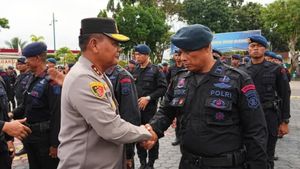 Polda Kaltim Kirim 100 Anggota Brimob Bantu Amankan Jakarta