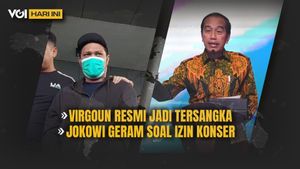 VIDEO VOI Hari Ini: Virgoun dan Teman Wanitanya Jadi Tersangka, Jokowi Akui Izin Konser di Indonesia Ruwet