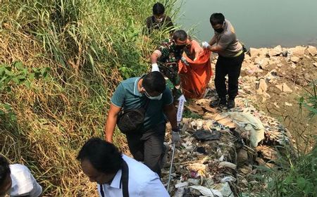 ODGJ di Serpong Tangerang Ditemukan Tewas di Pinggir Kali Cisadane