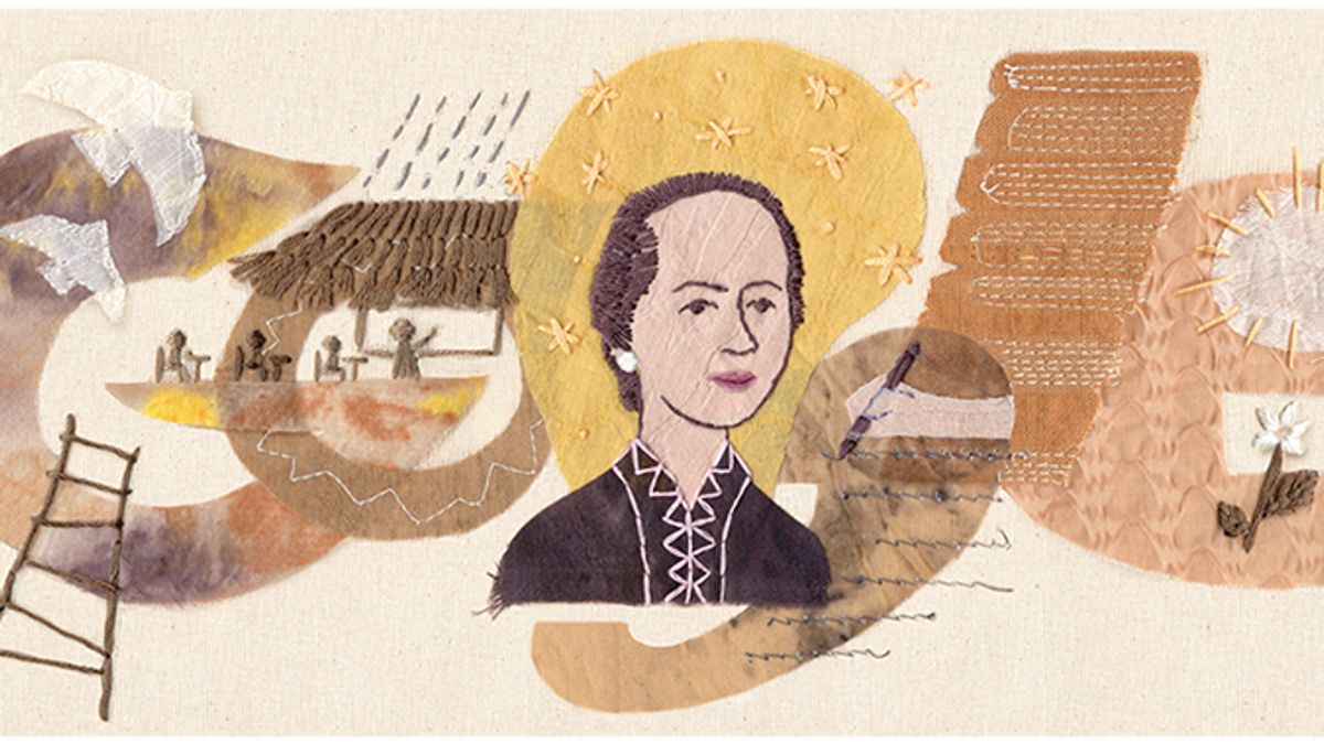 Google Doodleは、スンダランドの女性学者であるラスミニングラットの誕生日を記念しています