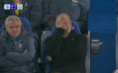 Man City Kehabisan Bensin, Ditekuk Brighton: 4 Kali Kalah Beruntun di Era Pep Guardiola