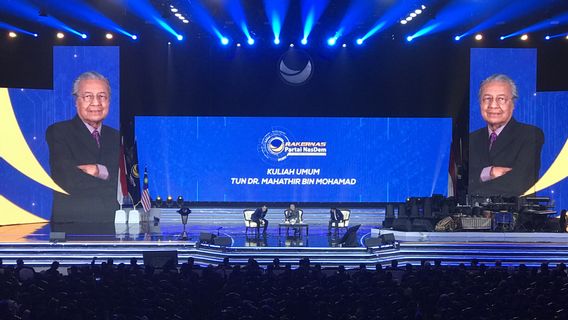 Mahathir Mohamad At The NasDem National Working Meeting: Before Being Elected To Be The Speaker Of The People's Tongue, After Being Elected, He Must Be Held Accountable