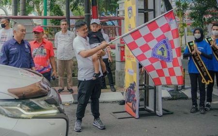 Tingkatkan Disiplin Lalu Lintas Wali Kota Medan Promosikan Wisata Rally