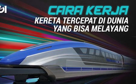 Cara Kerja Kereta Tercepat di Dunia yang Bisa Melayang