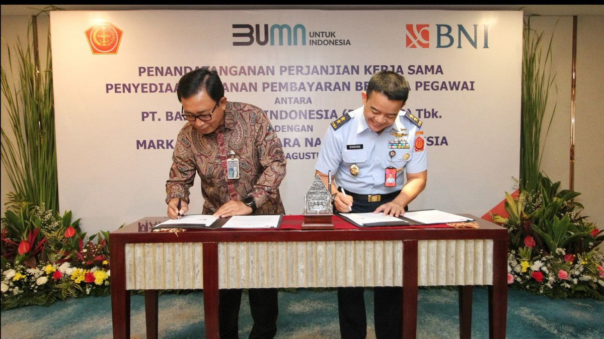 BNI促进TNI以非现金支付工资和福利