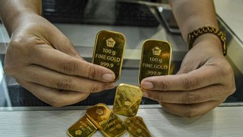 Harga Emas Melonjak Rp40.000 ke Rp2,88 Juta per Gram