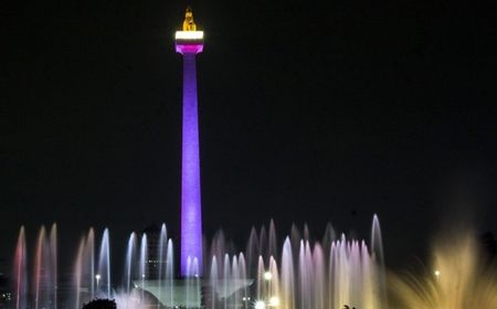 Monas Buka Saat Malam Tahun Baru 2023, Suguhkan Atraksi Lampu dan Air Mancur Menari