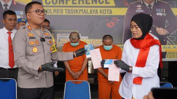 2 Thieves Of Money From A Gang Of ATM Ganjar In Tasikmalaya Arrested, 21 Cards And Pondok Gigi Becomes Barbuk