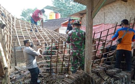 2 Rumah Warga di Trenggalek Rusak Diterjang Longsor